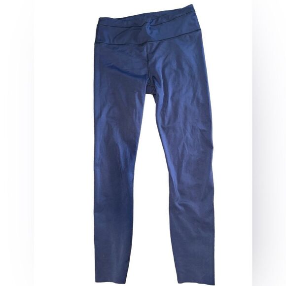 ATHELA- Women’s Navy Blue Accelerate 7/8 Tight Leggings,  Size Medium - Picture 2 of 15